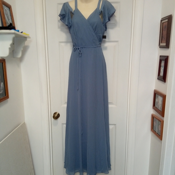 🆕 Lulu's 👗 Size SMALL 💠Cold shoulder 💙🛑 🛑🛑🛑🛑🛑Sold out🛑🛑🛑🛑 - Picture 14 of 14